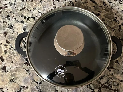 Berndes Germany Pot Non Stick Round Dutch Oven Casserole Pan Green with Lid - Image 1 of 4