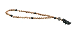 Rosario de madera 50 cuentas ICXC-NIKA grabado tradicional griego ortodoxo Chotki - Imagen 1 de 1
