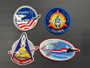 NASA Columbia Space Shuttle Embroidered Patches...4 Items - Picture 1 of 2