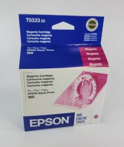 Original Epson T0333 Tintenpatrone Magenta - Abgelaufen - Bild 1 von 3