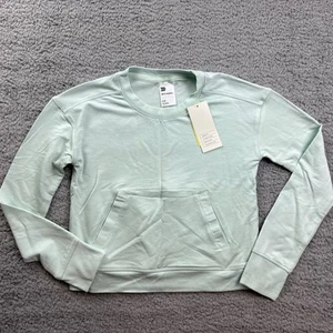 All in Motion Girl's Size Medium (8) Cozy Soft Crewneck Sweatshirt Light Mint - Picture 1 of 8