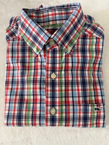 Vineyard Vines Tucker Shirt Men's Small Multicolor Plaid Slim Fit - Bild 1 von 10
