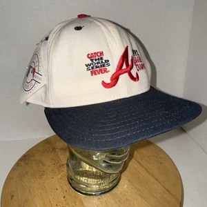 Gorra Snapback de los Atlanta Braves 1992 de colección nueva con etiquetas campeones de la Serie Mundial EE. UU. MLB - Imagen 1 de 13