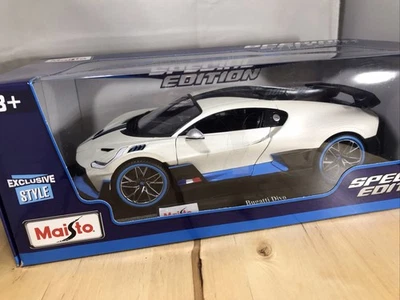 Maisto Edición Especial Bugatti Divo 1/18 apertura puertas y capó Foto 1 de 4