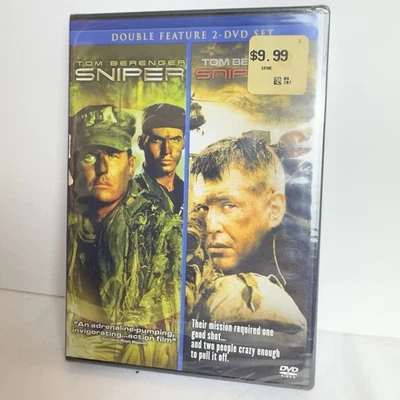 Double Feature Sniper/Sniper2. Tom Berenger. 2 DVD set Brand New - Image 1 of 3