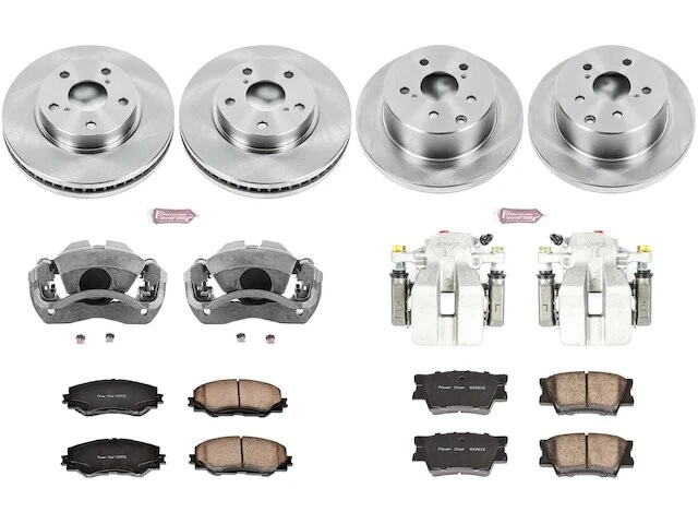 Front and Rear Brake Pad and Rotor Kit For 2006-2011 Toyota RAV4 2007 ZG438JY - Imagem 1 de 1