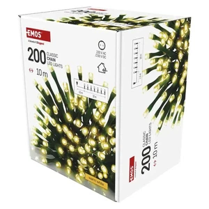 EMOS Lichterkette Classic 200 LED 10m Warmweiß - Bild 1 von 6