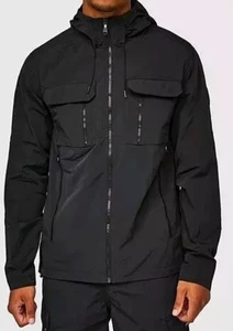 Alessandro Zavetti Leonzio Black Windbreaker Jacket UK Small Bnwt £70 - Picture 1 of 7
