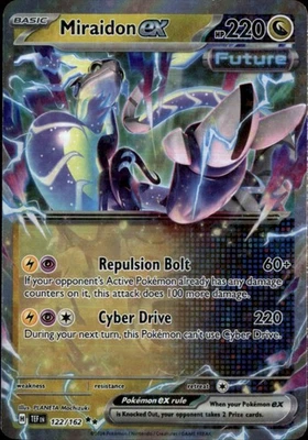 Miraidon ex Holo Double Rare SV05: Temporal Forces 122/162 NM - Image 1 of 2
