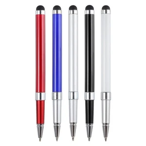 5pcs Metal Stylus Pen Ballpoint Pen 2 in 1 Universal Ink Pen - Zdjęcie 1 z 7