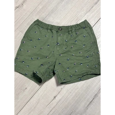 Pantalones Cortos Chubbies Verde Pollo del Mar Para Hombre Talla Pequeña Cintura Elástica Foto 1 de 4