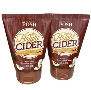 Perfectly Posh Hand Cream On The Bright CIDER X2 Apple 🍎 🍏 Fall SOLD OUT NEW