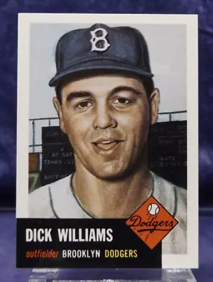 1991 Topps Archives #125 - Dick Williams - Brooklyn Dodgers - Near Mint - Image 1 of 2
