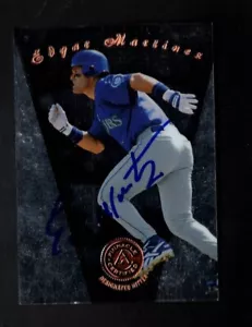 1997 Pinnacle Certified Edgar Martinez Card #84 Autograph Mariners HOF *See Note - Picture 1 of 1