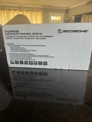 SCOSCHE ITCGM01AB 2010-2014 CHEVROLET CAMARO ВТОРИЧНОГО РЫНКА РАДИО УСТАНОВИТЬ ПРИБОРНОЙ ПАНЕЛИ НАБОР - Изображение 1 из 4