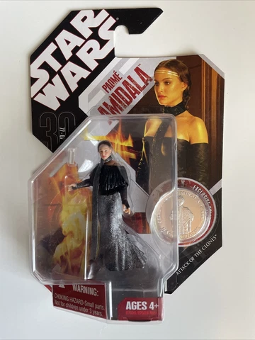 Star Wars 30th Anniversary Collection #56 PADME AMIDALA Coin Case Fresh Sealed Cover