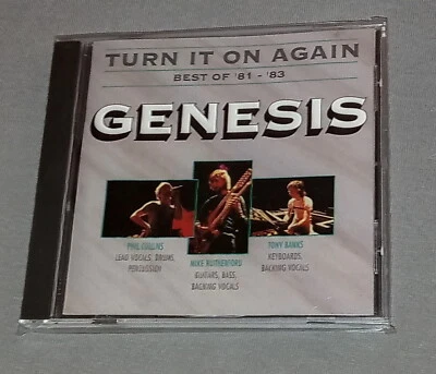 GENESIS Turn It On Again Best Of 81-83  CD 1991 Vertigo EU MINT OOP Phil Collins - Bild 1 von 2