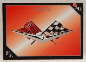 1961 Corvette Flag Emblem Card 28 - Picture 1 of 2