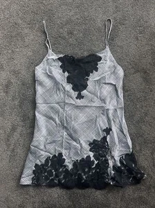 NWT argentovivo Tessuto Silk Lace Slip Dress - UK12/Medium, 100% Silk - Picture 1 of 6