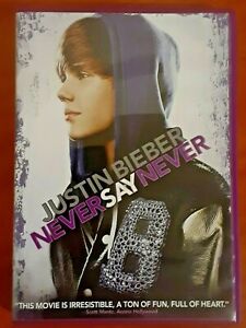 Justin Bieber : Never Say Never (DVD, 2011) film concert primordial musique chu 