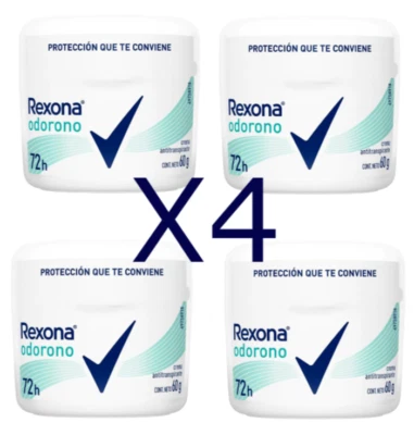 4 x Rexona - Odorono | Creme antitranspirante | 60g - Imagem 1 de 4