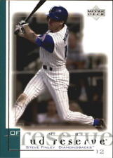 2001 UD Reserve Arizona Diamondbacks Baseball Card #117 Steve Finley