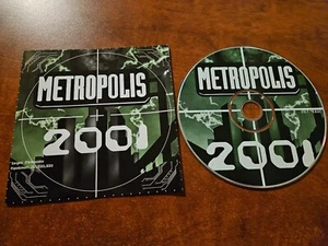RARE exc! 2001 CD METROPOLIS 2001 SAMPLER VARIOUS ELECTRO SYNTH-POP  MET 9002 - Bild 1 von 4