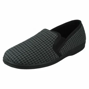 Pantuflas para hombre textiles sin cordones para hogar confort salón Andrew - Imagen 1 de 10
