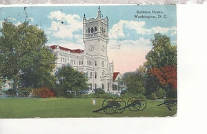 Soldiers' Home Washington D.C. Cartolina DB 327 spedita 1922 - Foto 1 di 2