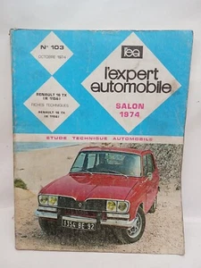 RENAULT 16 R16 TX (R1156) - Technische Zeitschrift L'Expert Automobile 103 - Bild 1 von 2