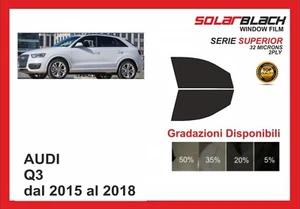 pellicola oscurante Audi Q3 Dal 2015 al 2018 kit anteriore SUPERIOR - Imagen 1 de 1