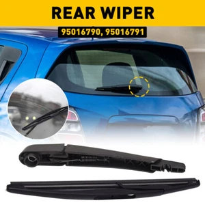 1/2Set Rear Windshield Wiper Arm & Blade Black For 2012-2020 Chevrolet Sonic 950 - Picture 1 of 23