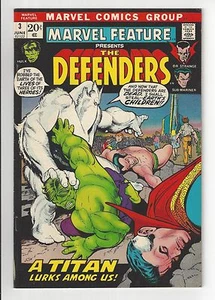 Marvel Feature Presents The Defenders #3, Marvel Comics, 1972, buen estado+ - Imagen 1 de 1