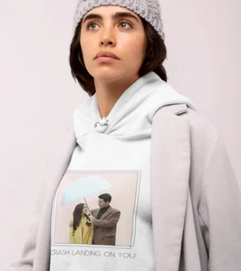 Crash Landing on You K-Drama Hoodie- Korean Fan Gift, Kdrama Merch, Pullover - Picture 1 of 13