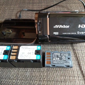 JVC Victor GZ-MG330-B Everio HDD Video Camera Black - Picture 1 of 7