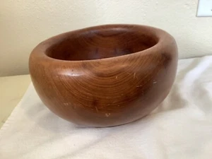 Vintage Thick Wooden Bowl - Picture 1 of 3