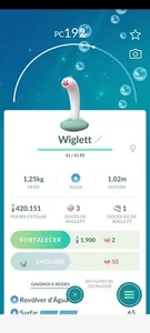 Wiglett pokemon GO - Imagen 1 de 2
