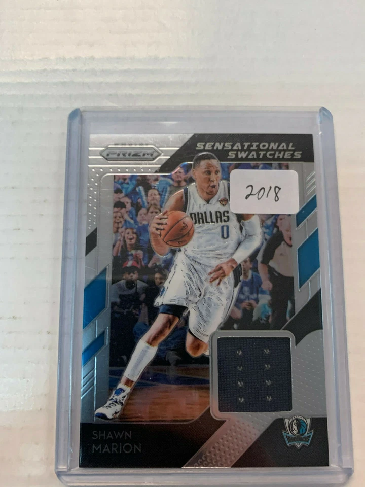 Shawn Marion 2018-19 Prizm Jersey Card #18 - Image 1 of 1
