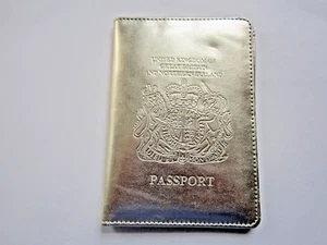 Gold Passport Cover by Lipsy of London - Picture 1 of 4