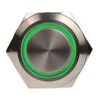 DimasTech Vandalism Switch/Button 19mm - Silverline - Green