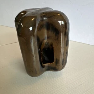 Vintage MCM Industrial Form Glazed Sculpture   - Picture 1 of 5