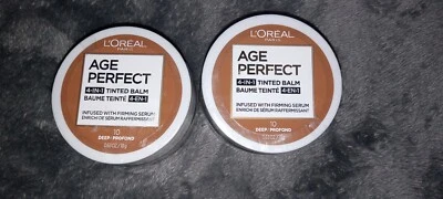 L'Oreal Paris Age Perfect 4-in-1 Tinted Balm #10 Deep (Lot Of 2) - Image 1 of 2