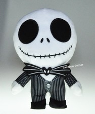 DISNEY THE NIGHTMARE BEFORE CHRISTMAS JACK Plush KEYCHAIN 8" Coin Bag KEY RING 