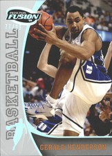 2009 Press Pass Fusion Silver #23 Gerald Henderson /99