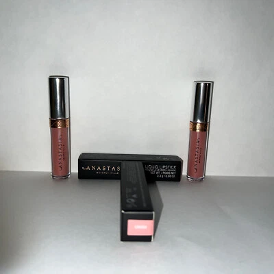 2 X Anastasia Of Beverly Hills Liquid Lipstick CRUSH 0.08 oz Travel! Ships Free! - Image 1 of 2