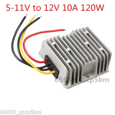 Voltage Booster Power DC Converter Regulator 5V(5-11V) Step up to 12V 10A 120W - Image 1 of 3