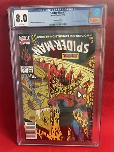 Quiosco Spider-Man #3 CGC 8.0 (páginas blancas) cubierta Mcfarlane - Imagen 1 de 2
