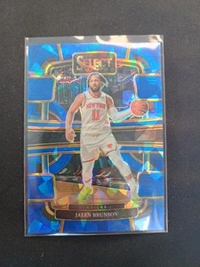 2023-24 Panini Select Jalen Brunson #7 Blue Cracked Ice New York Knicks  - Bild 1 von 2