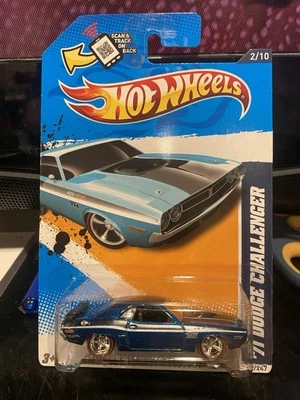 Dodge Challenger Super Treasure Hunt 2012 71 Hot Wheels en protector ✨✨ Foto 1 de 4