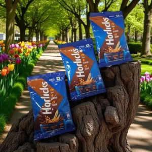 Horlicks Confezione Bustine Delizia Cioccolato Disponibile Alta Forte Bevanda Affilata - Foto 1 di 11
